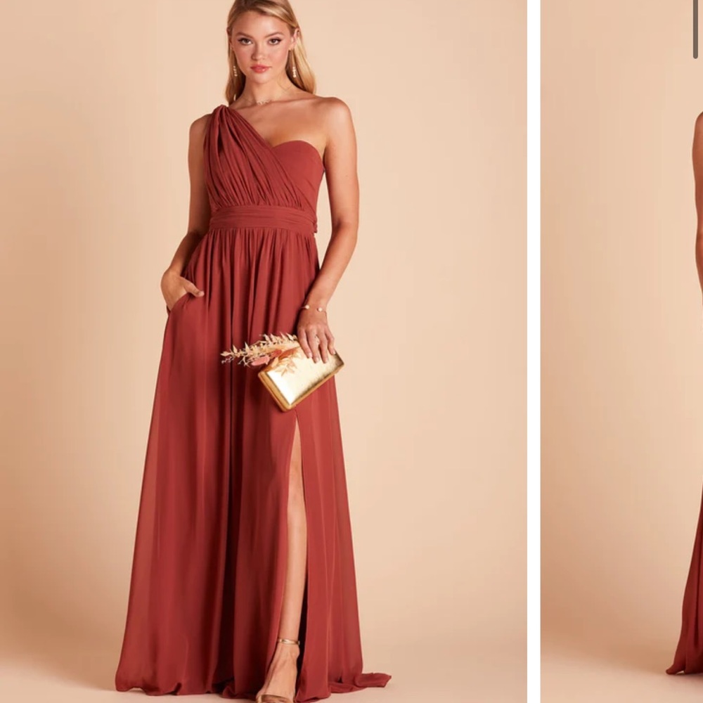 Bridesmaid dress. Can be styled 15 different ways according to the website.